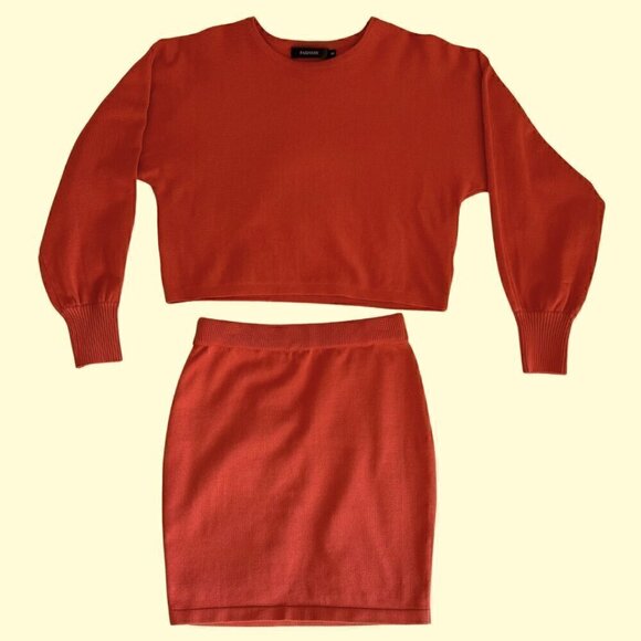 NWOT Amazon Fashion 2-Piece Skirt Set - Picture 1 of 5